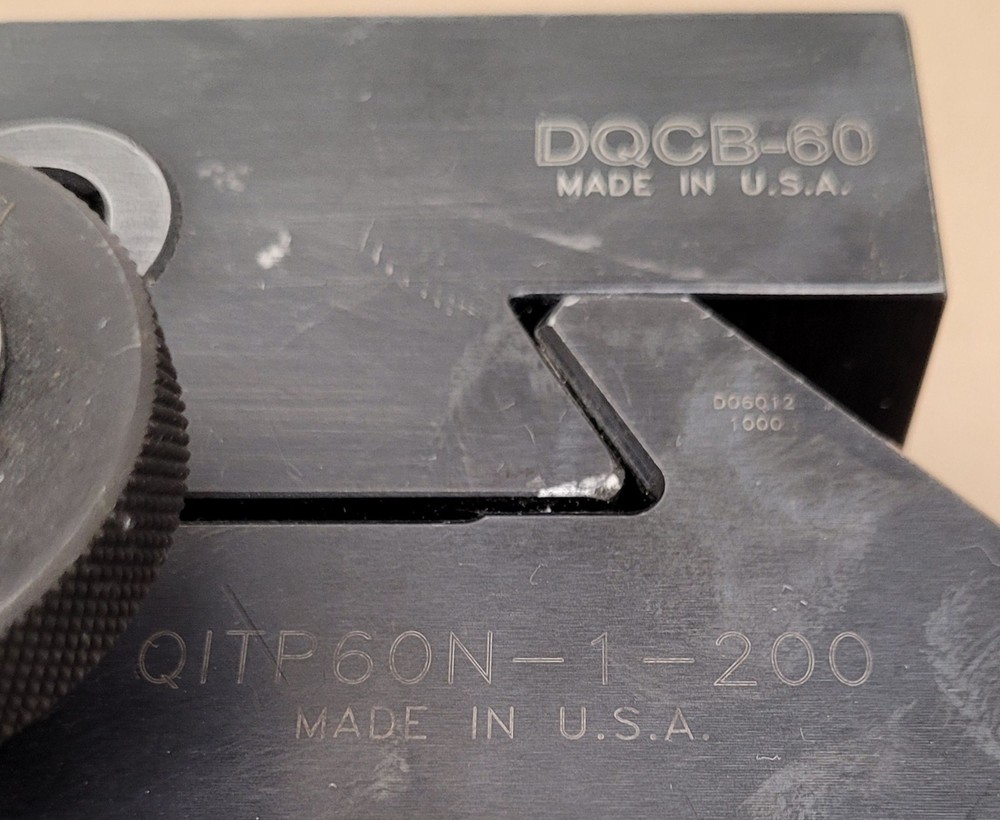 Dorian Tool – QITP60N-1-200 Toolholder w/ DQCB-60