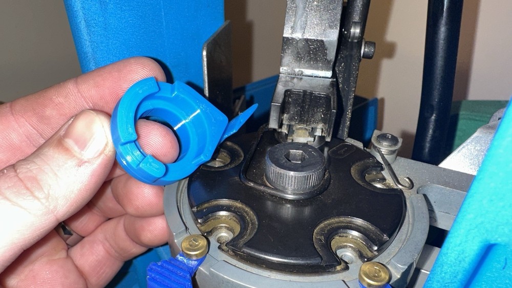 Dillon BLUE XL650/750 Anti-Tip Case Ejector System For Shellplate Bearing