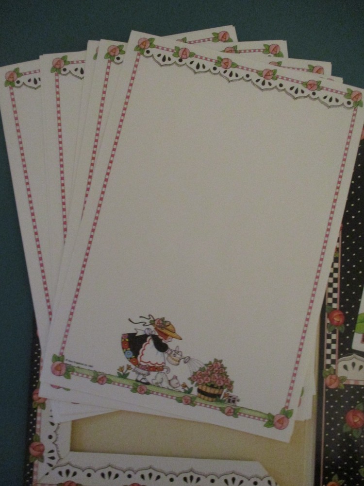 Mary Engelbreit Note Cards Stationary Envelopes Notepad 2014 1994 1996