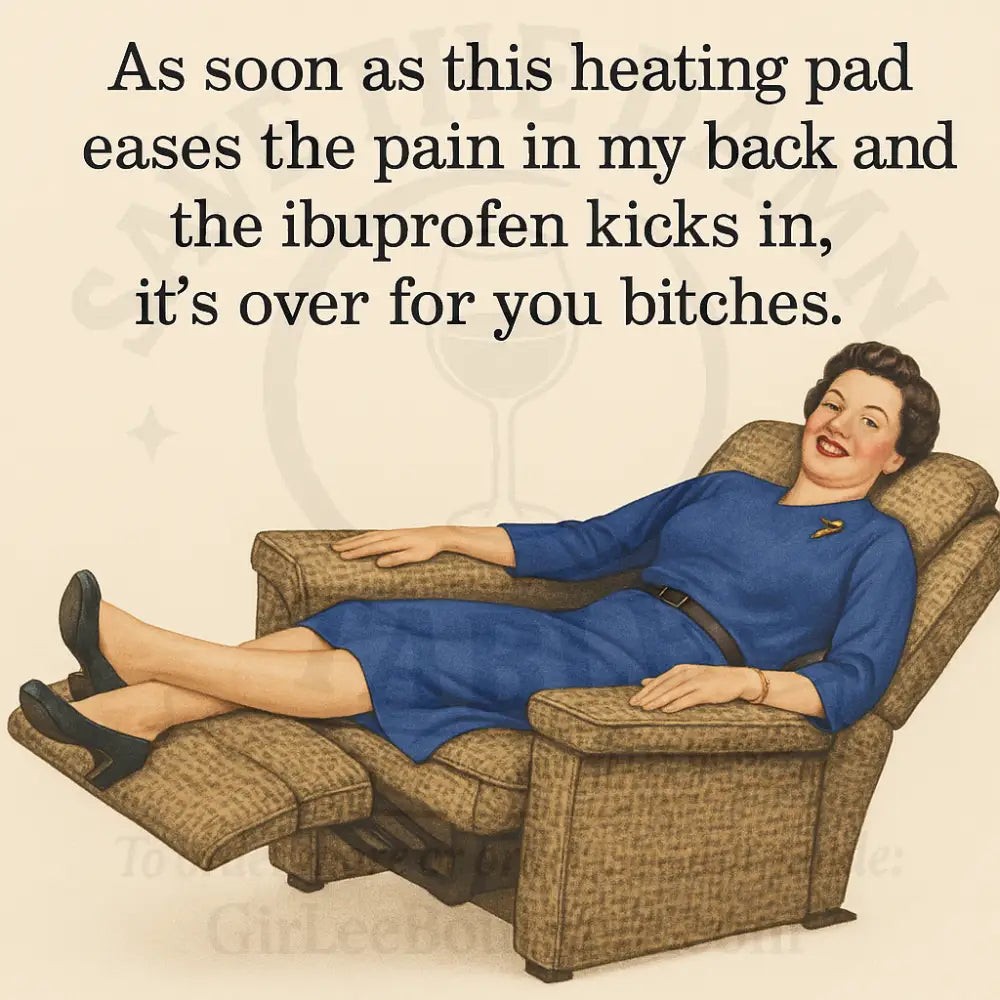 Handmade Coaster: Pain’s Goin’ Down, So Are You