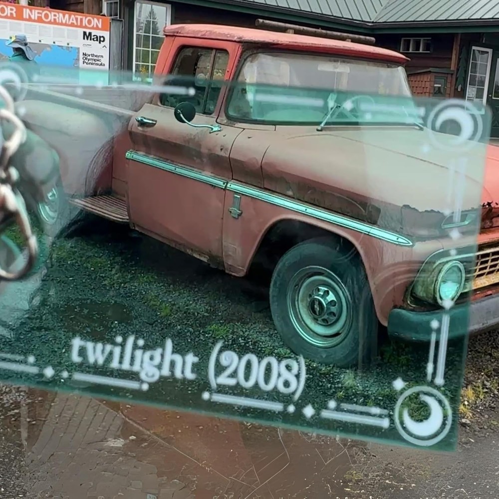 the Original Twilight Blue Filter Key Chain