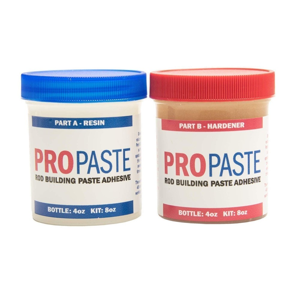 ProPaste Rod Building Paste Epoxy & Bonding Glue Part A & B Bundle