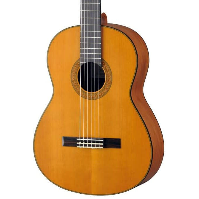 Yamaha CG122MCH Classical Guitar, Solid Cedar Top, Natural