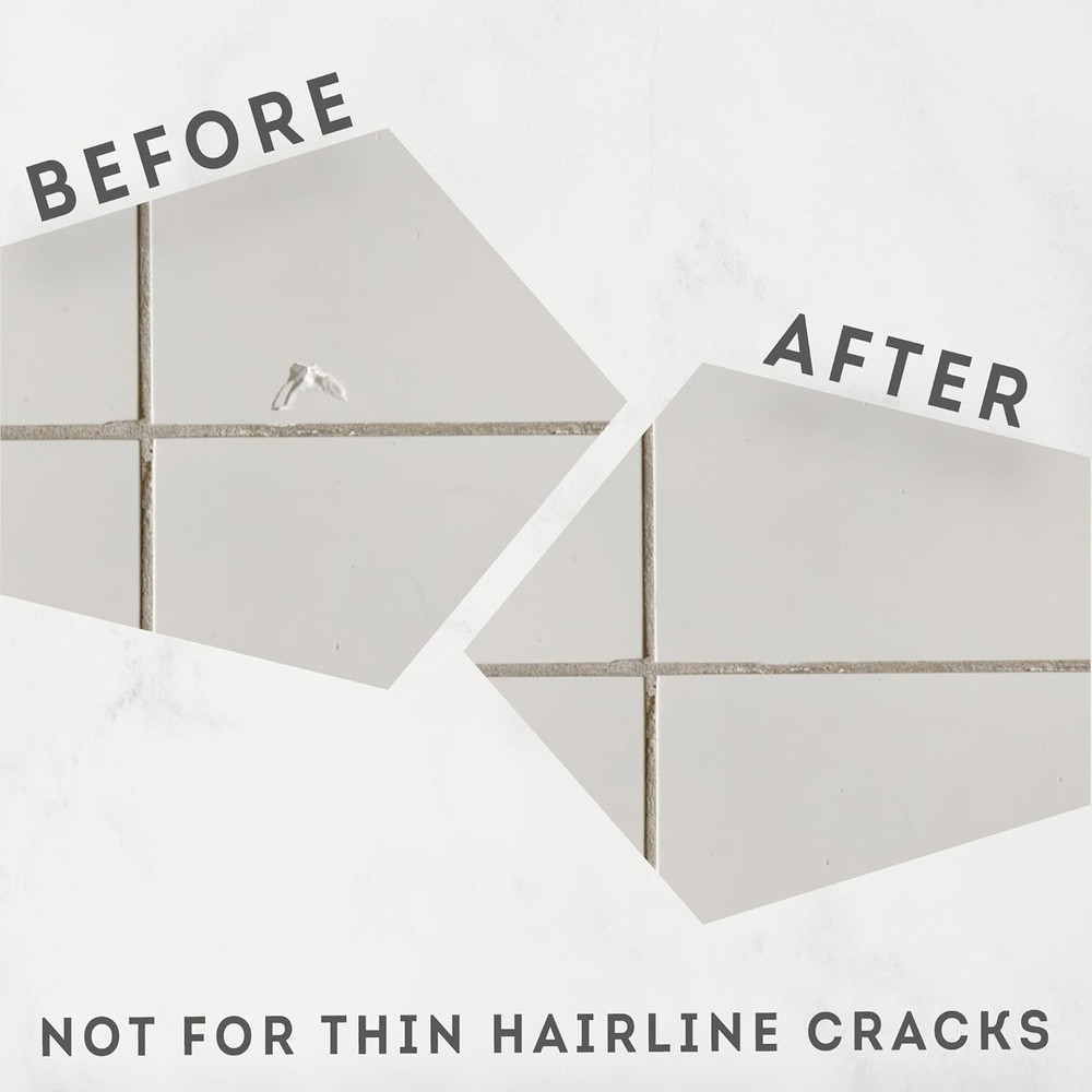 Ultimate Tile and Countertop Repair Kit - 20 Chip Fixing Solution with Light