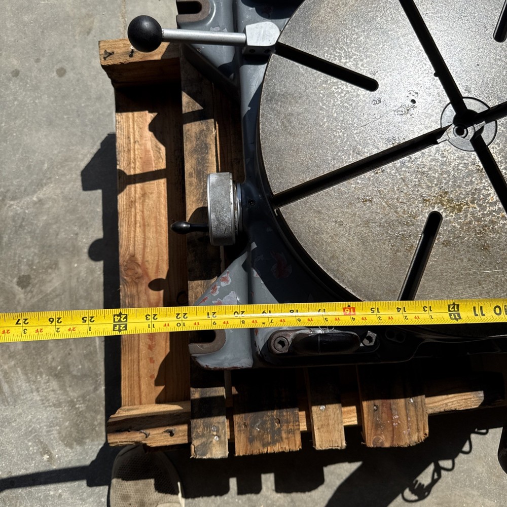 Dixi Precision 17.5 " Rotary Table Horiz/Vert