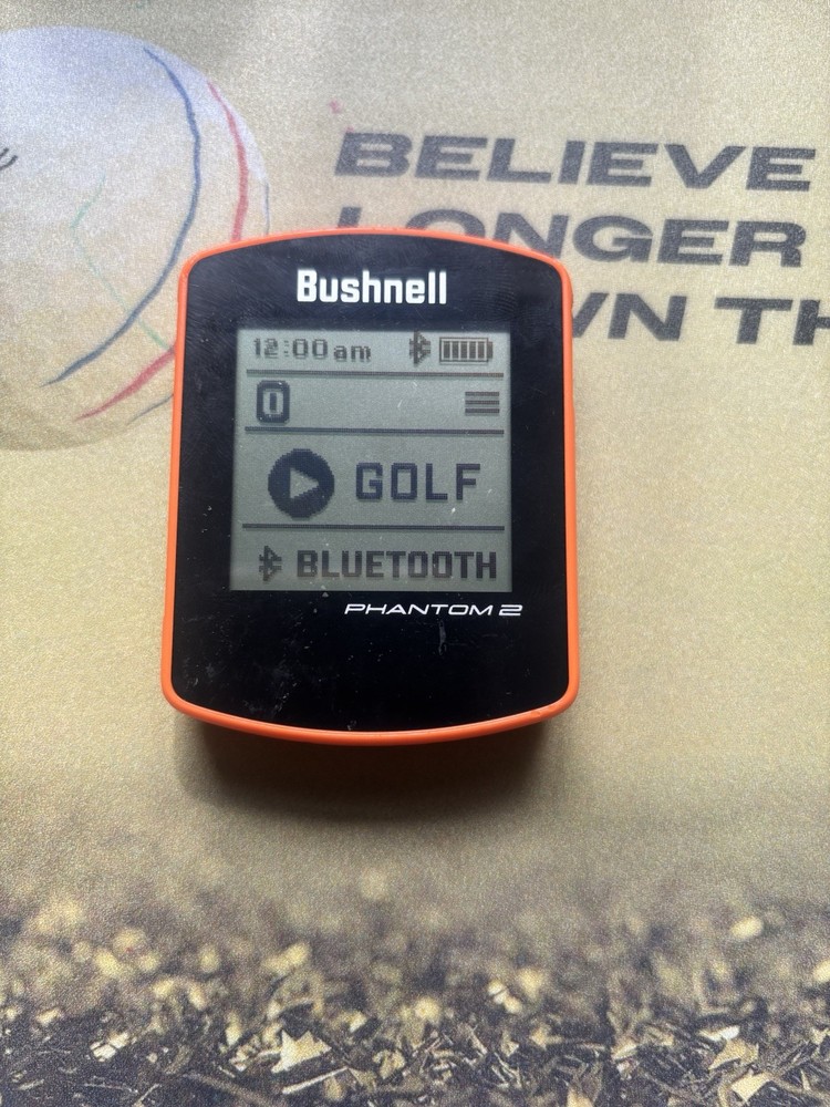 Golf GPS Rangefinder - Bushnell Phantom 2 - Orange