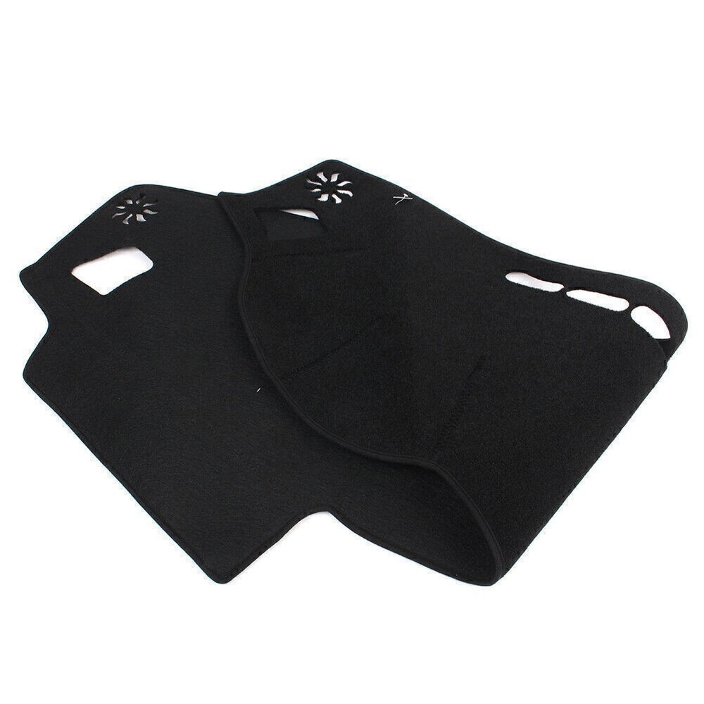 For Kia Optima 2016 2017 2018 Black Dash Mat Dashboard Cover Dashmat Polyester