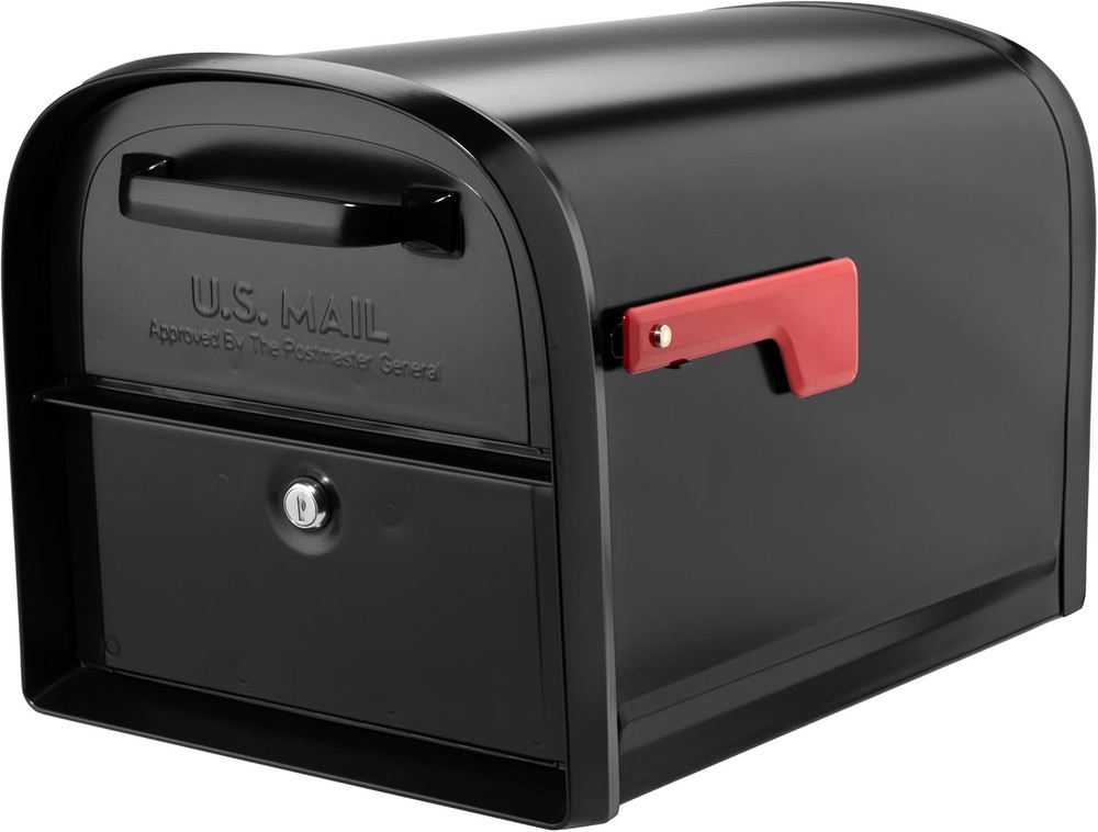 Oasis 360 Locking Parcel Mailbox, Extra Large, Black,