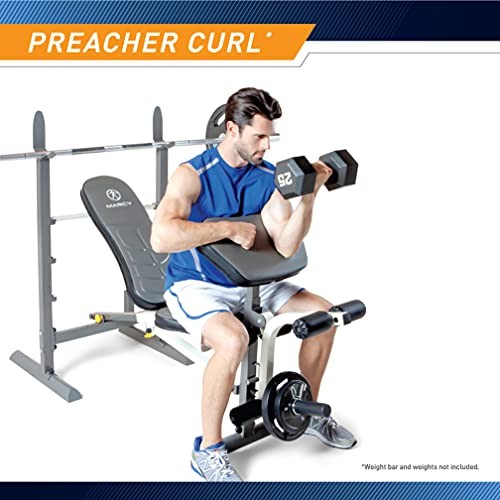 Folding Standard Weight Bench – Easy Storage MWB-20100