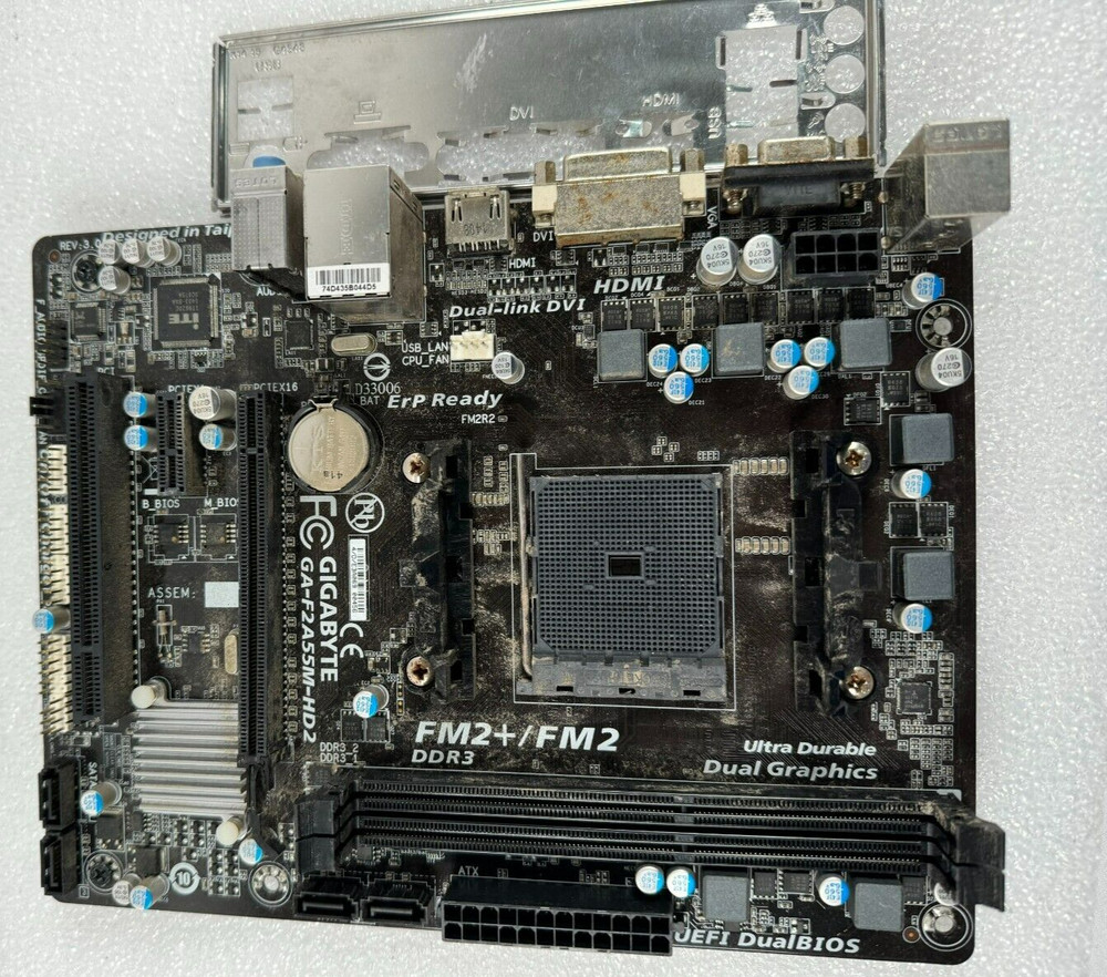 Gigabyte GA-F2A55M-HD2 FM2+ Socket; Tested