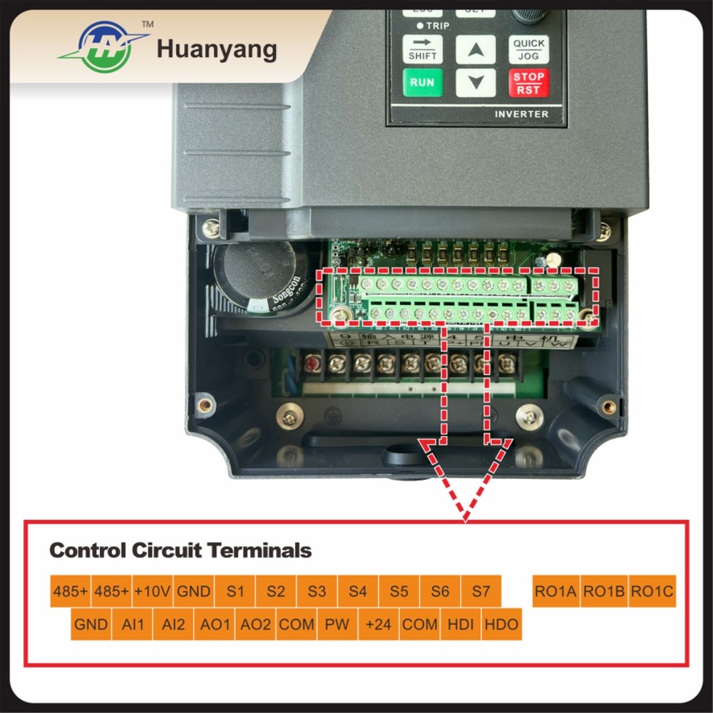 VFD 220V 10HP 7.5kW 34A Vector Control Variable Frequency Drive Inverter motor