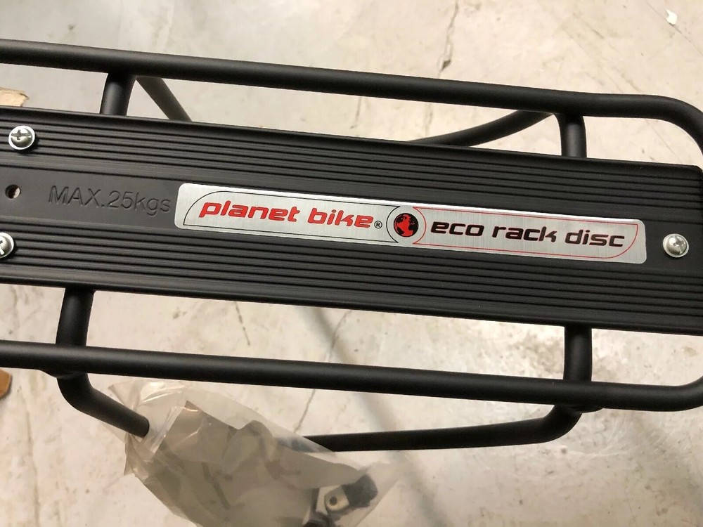 Planet Bike Eco Rear Rack: Includes Hardware, Black