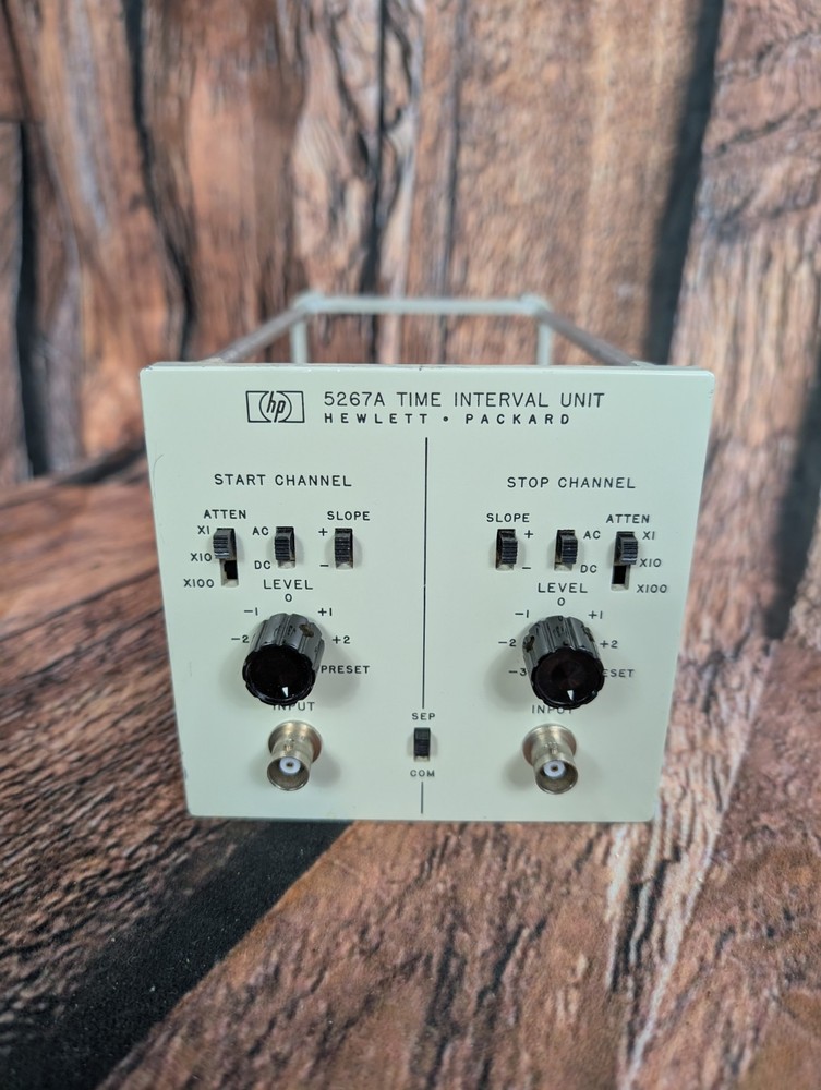 Hewlett Packard HP 5267A Time Interval Unit - Untested