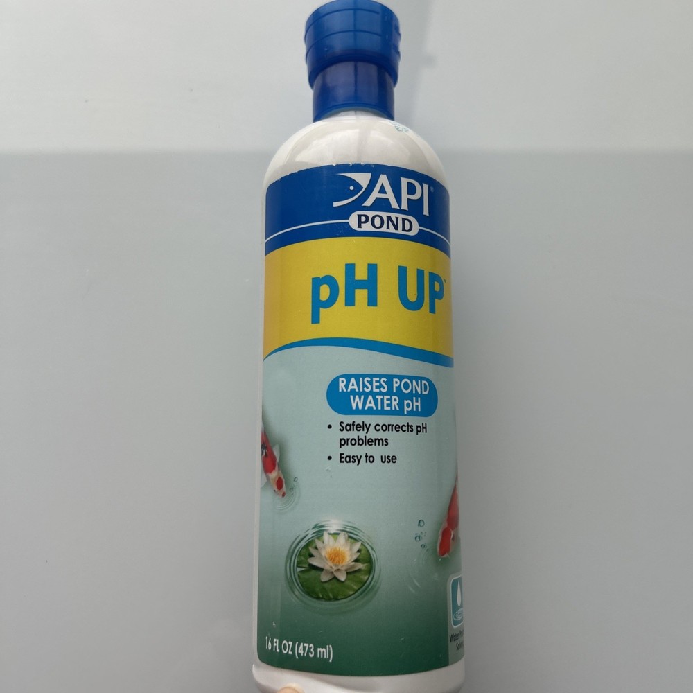 API Pond pH UP Pond Water pH Raising Solution 16 oz. Bottle