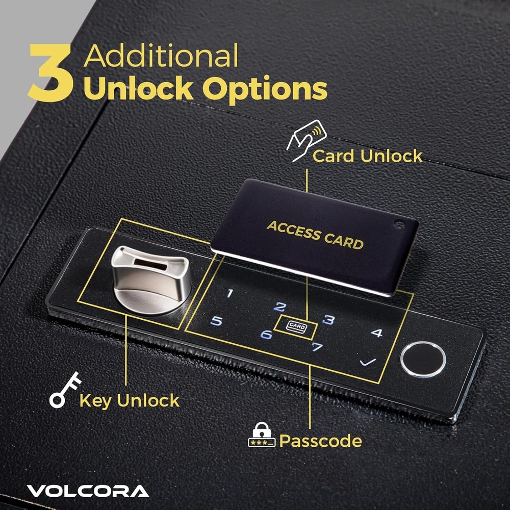 Volcora Smart Key Drop/MailBox with Fingerprint Lock