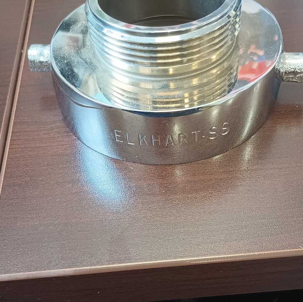 Elkhart SS Fire Hose Adapter Connector Fire Protection Fitting