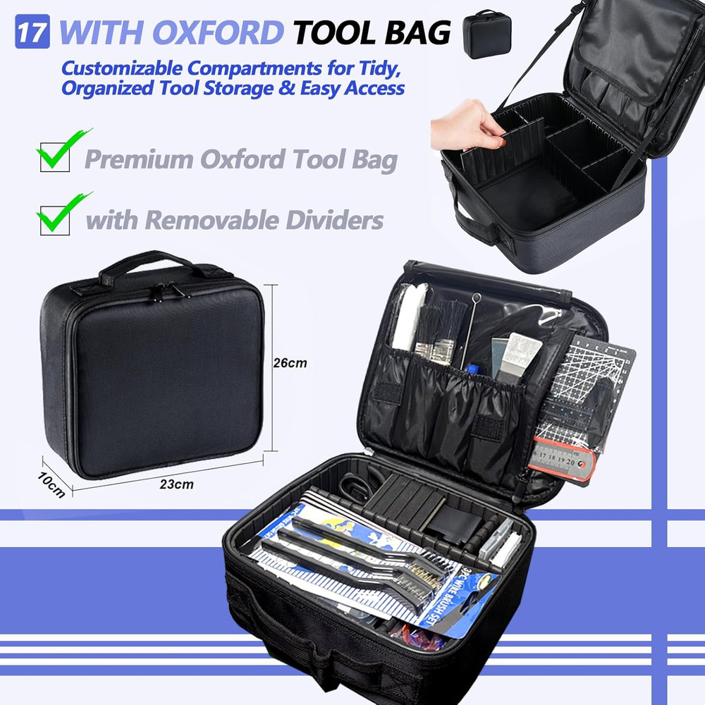 262-Piece 3D Printer Tool Set with Bag - Complete Model Tool Kit