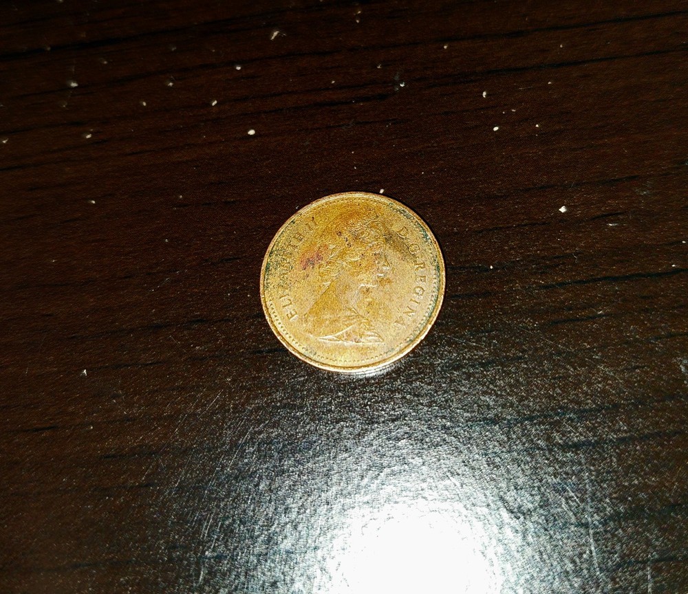 1981 Canadian One Cent Circulated and Uncertified