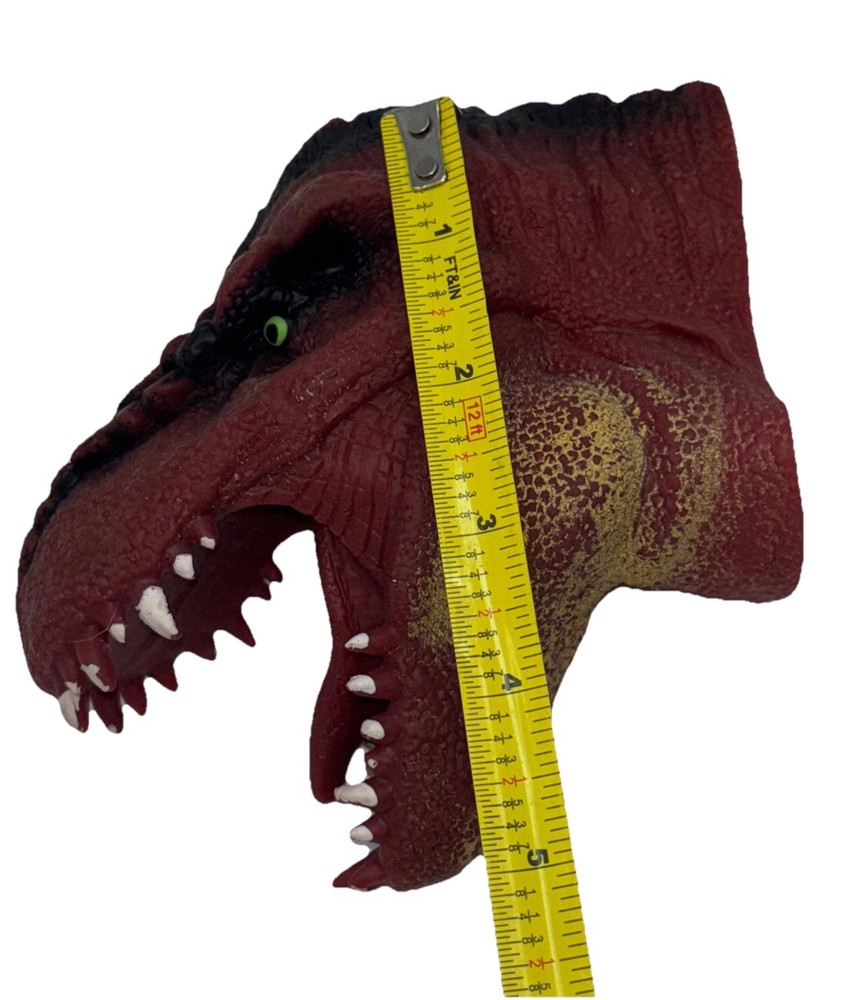 Dinosaur Carnotaurus Rubber Hand Puppet