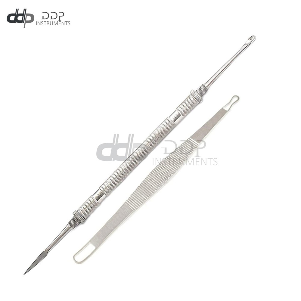 Beauty Comedone Extractor & Blackhead Lancet Extractor Set