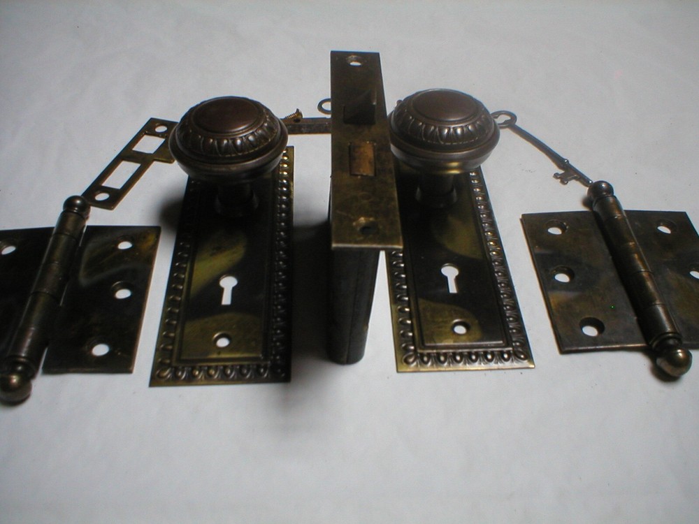 Antique Victorian Era Door Hardware