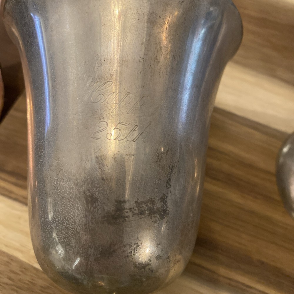 Solid Brass Goblets Made In India 25th Anniversary Maurice Dutchin