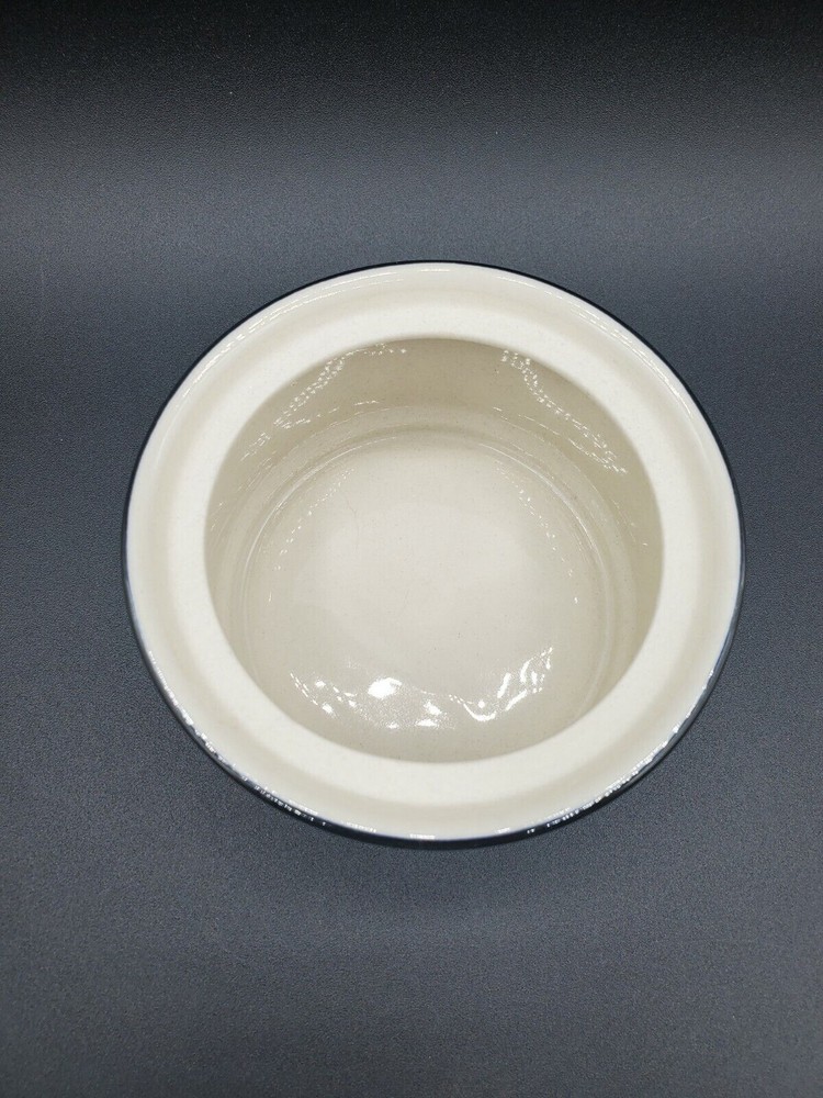 Sango Kalama Flower blue sugar dish