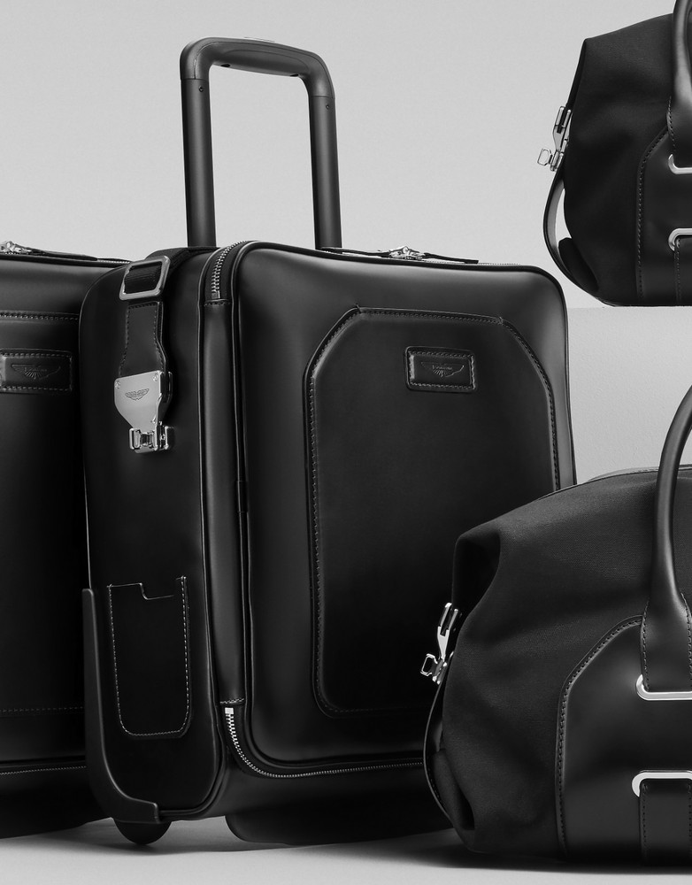 Aston Martin Onyx Black Suitcase