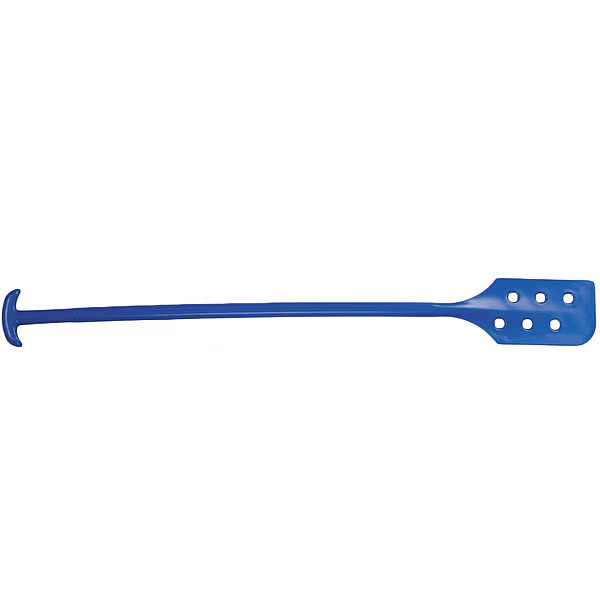 Mixing Paddle Polypropylene Blue Perforated 6x13 Food Processing T-Handle