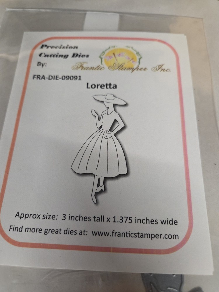 Precision Cutting Dies (Frantic Stamper) Loretta