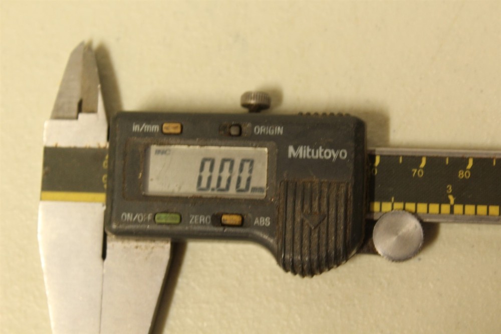 Vintage Caliper With LED Display Mitutoyo Absolute Digimatic Working