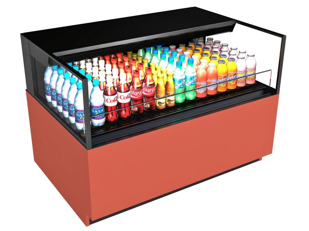 Structural Concepts NR4833RSSV 48" Horizontal Self-Serve Open Air Merhandiser...