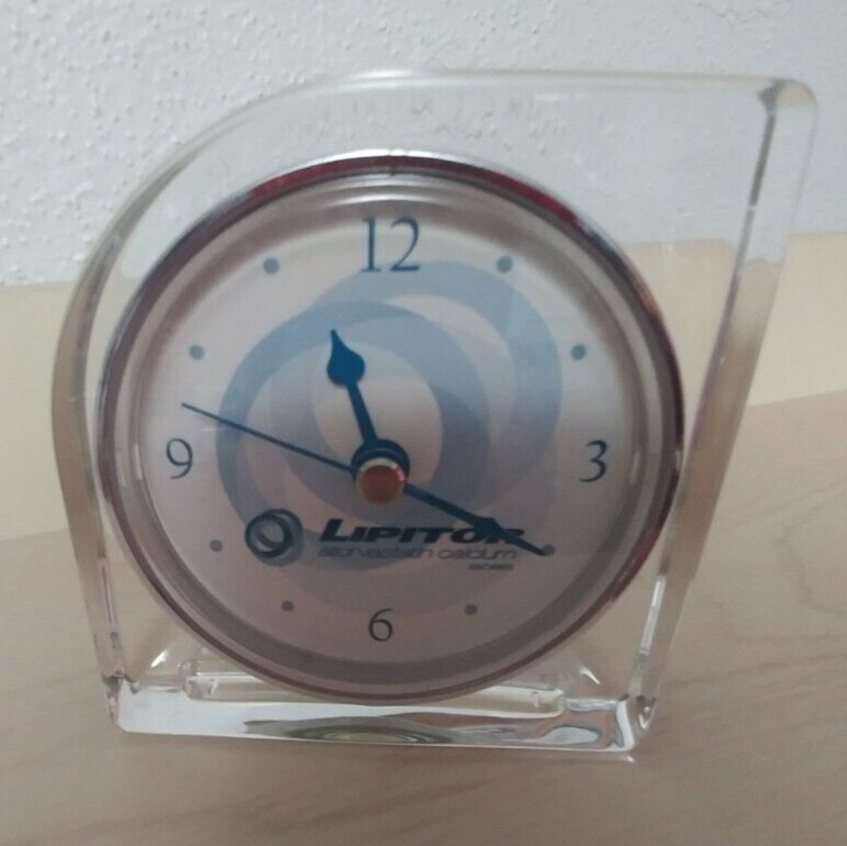 LIPITOR DESK CLOCK DRUG REP ITEM