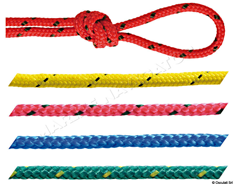 Osculati Polypropylene Braid Bright Colours Green 3 mm