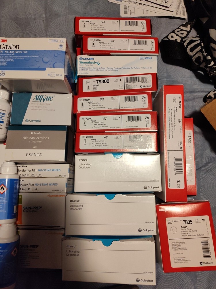 ostomy supplies lot