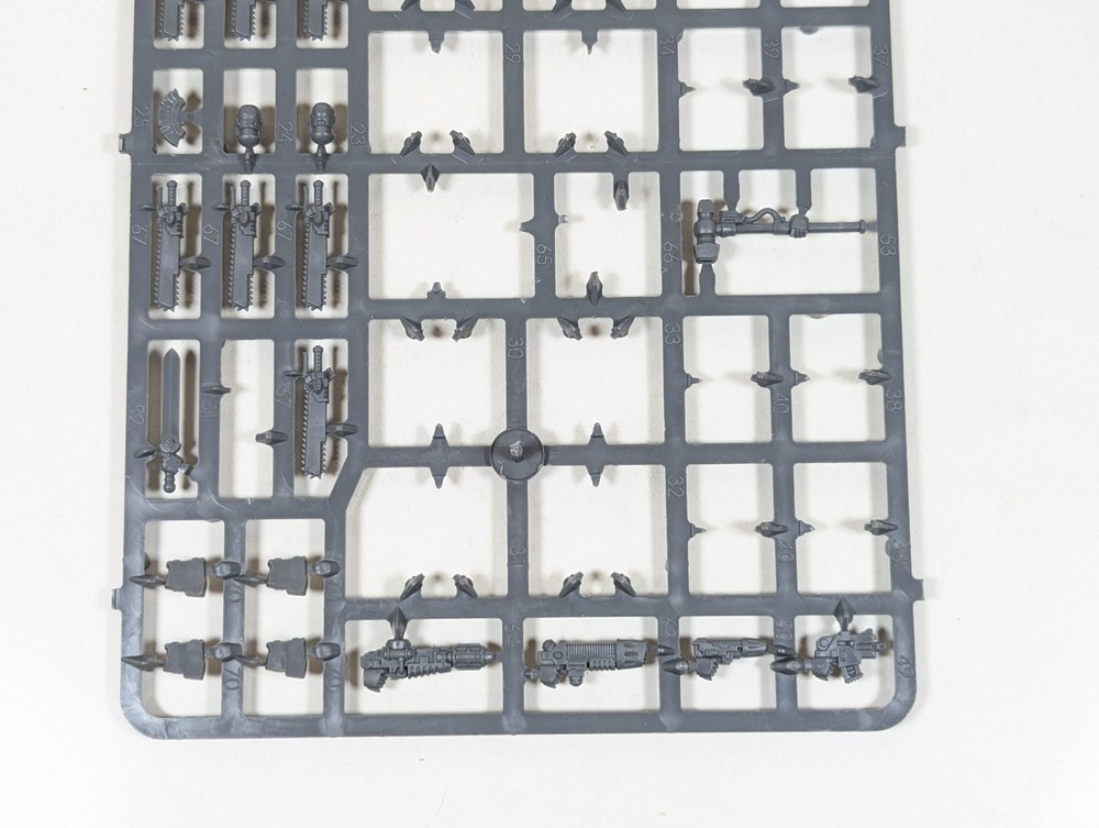 Space Marines Assault Squad Partial Incomplete Sprue Warhammer 40k