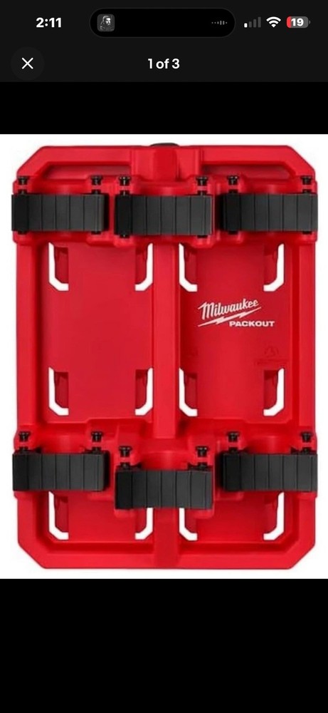 Milwaukee 48-22-8349 PACKOUT Durable Modular Long Handle Tool Holder