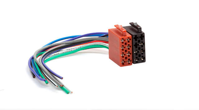 CARAV 12-001 Adapter Cable Connector Universal ISO for Car Stereo