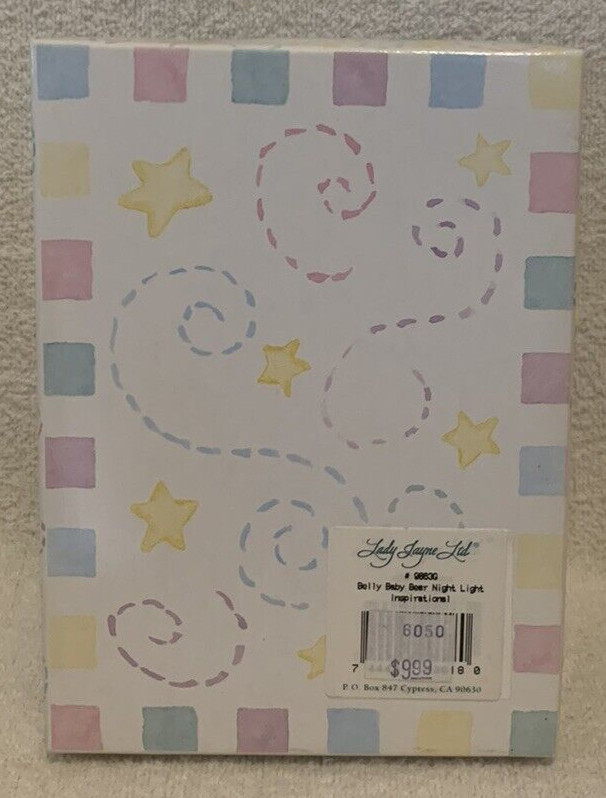 Lady Jayne Ltd TEDDY BEAR Ceramic Plug-In Night Light - NIB