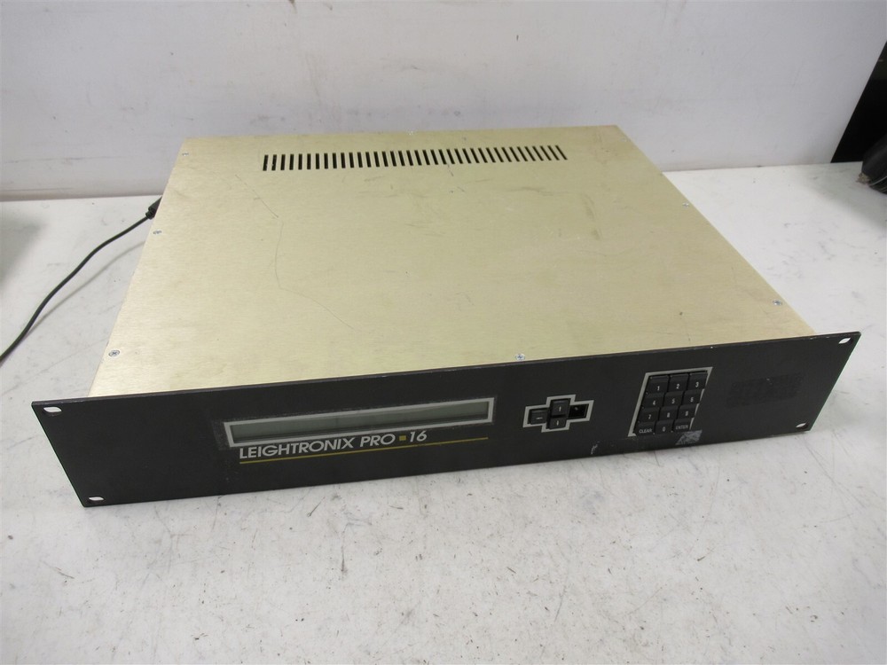 Leightronix Pro 16 Event Controller Audio Video Switcher