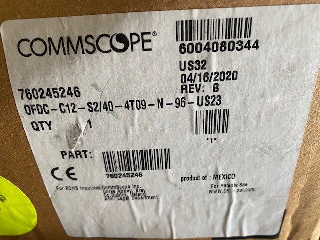 COMMSCOPE 760245246 (NEW)
