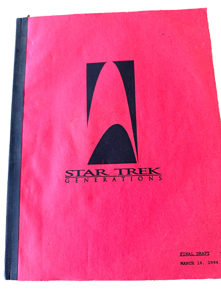 Star Trek Generations Movie Script Final Draft March 16.1994