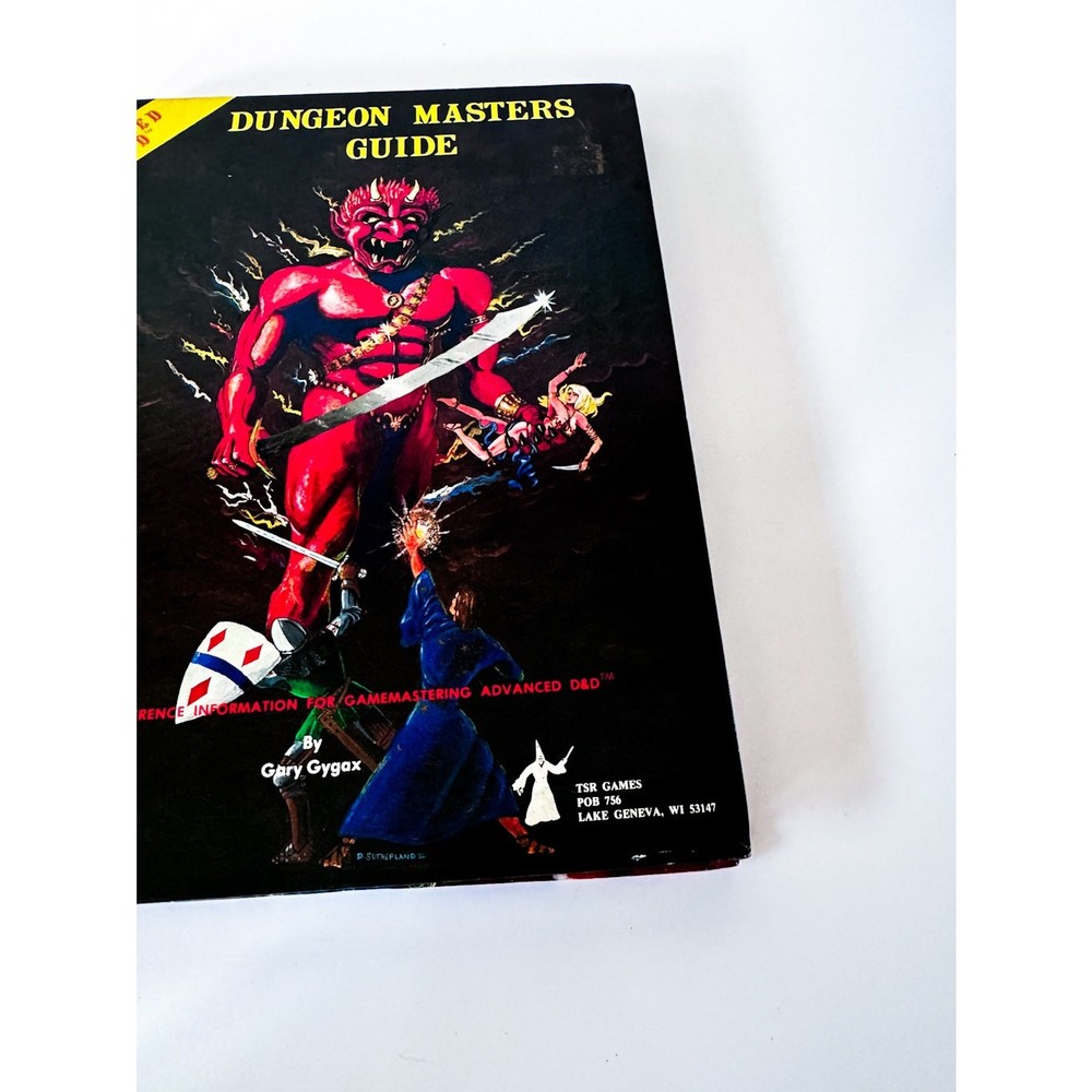 Advanced Dungeons & Dragons Dungeon Masters Guide 1st Edition 1979 Good Cond.