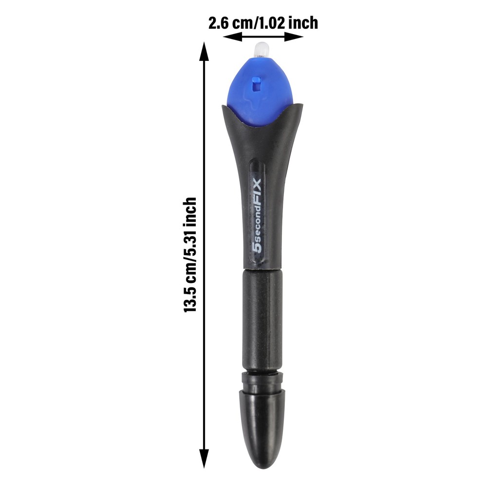 Fix UV Light Repair Tool Quick 5 Second Glue Refill Liquid Plastic Welding Set