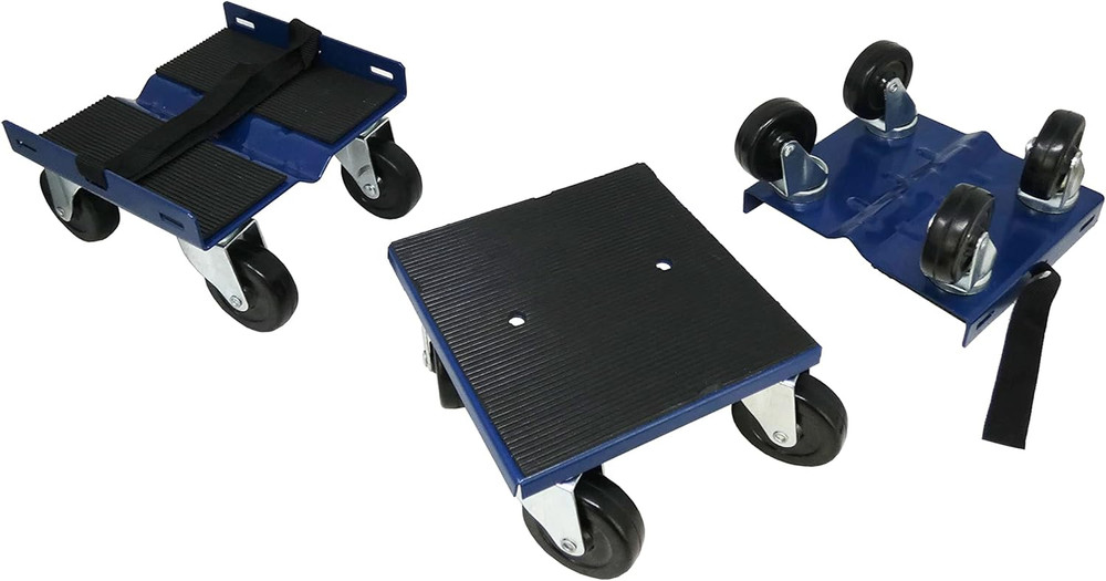 Hardware 9298 Snowmobile Dolly Set, 1000-Lb Load Capacity , Blue