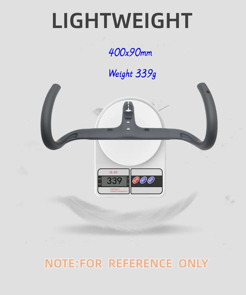 Road Bicycle Full Internal Cable Integrated Carbon Handlebar Stem with Spacers