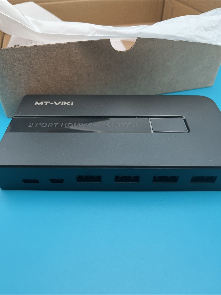 Switch HDMI 2 Port Boxes, 4K@30Hz USB