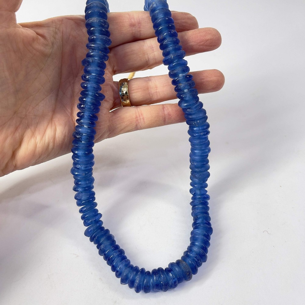 Ghana Annular Blue Trade Beads