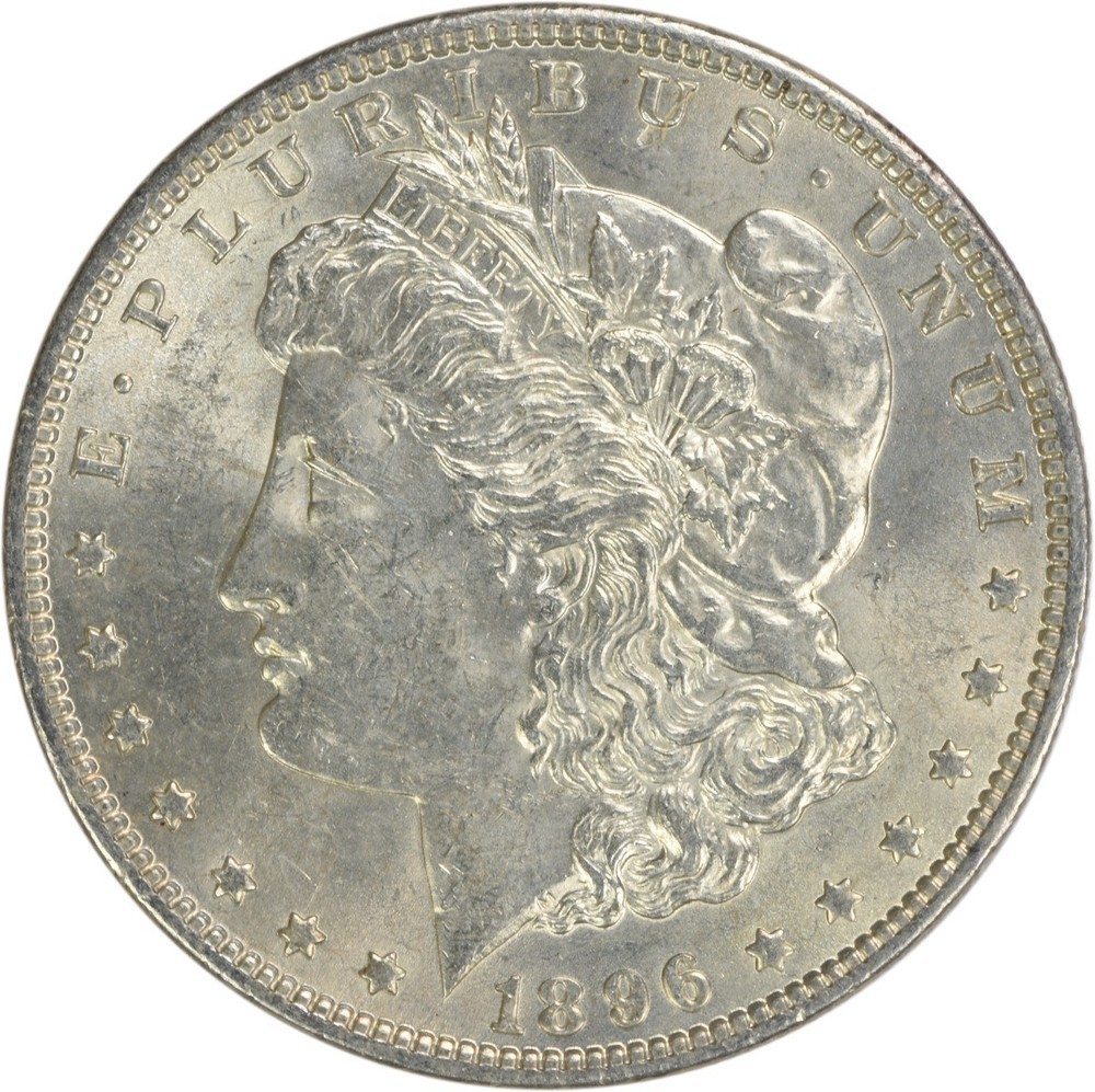 1896 Morgan Silver Dollar BU Uncertified #456