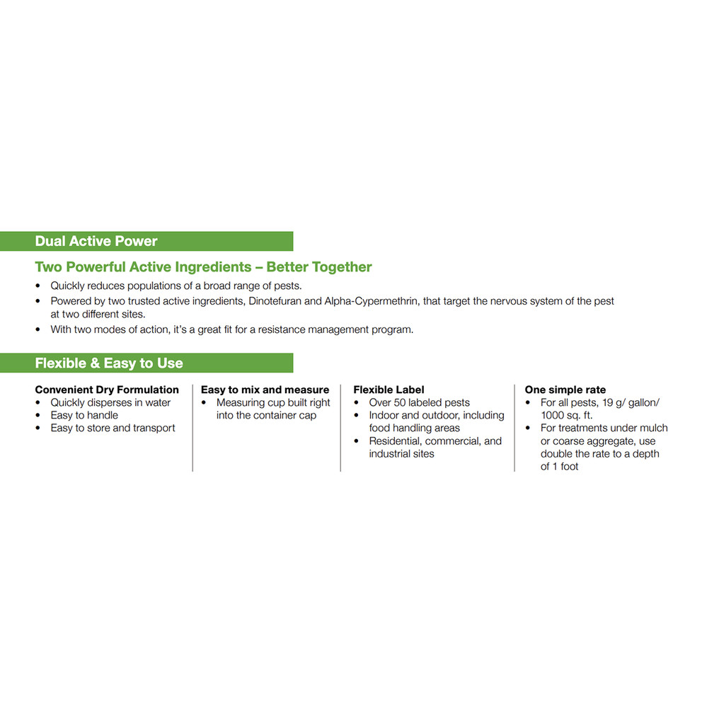 Ridesco WG Insecticide for Clean-Outs & Critical Knockdowns by BASF